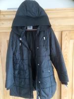 Vero Moda ¾ Winterjacke mit Kapuze, Gr. L, schwarz Hessen - Beselich Vorschau