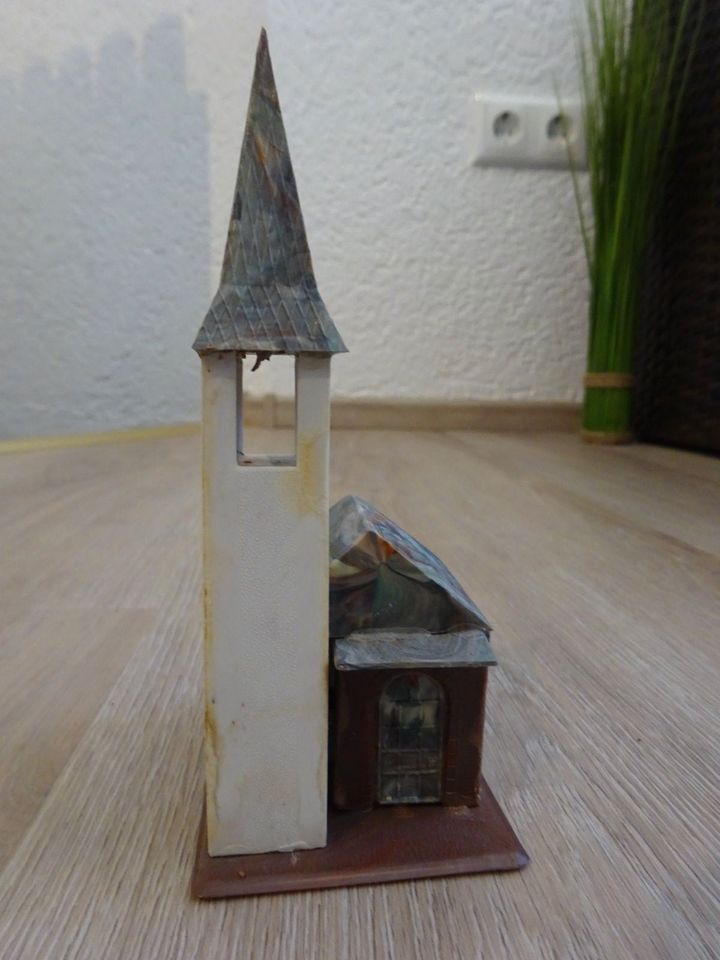 Modelleisenbahn Kirche, 50/60er Jahre, Vintage in Obertraubling