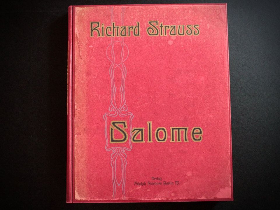 Richard Strauss - Salome Klavierauszug - Luxusausgabe in Landshut