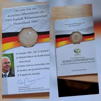 Silbermünzen  FIFA Fussball-Weltmeisterschaft 2006 Niedersachsen - Unterlüß Vorschau