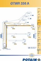 Hochbaukran Potain 336A / 27.000€* Rheinland-Pfalz - Kirn Vorschau