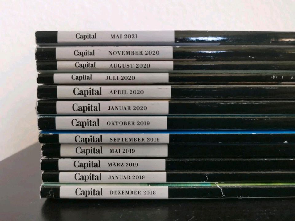35 Capital 2018 - 2023 Finanzzeitschriften Vermögen Kapital in Gransee