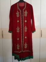 Kurta Kleid Salwar Kameez 3teilig weinrot Kr. München - Unterhaching Vorschau