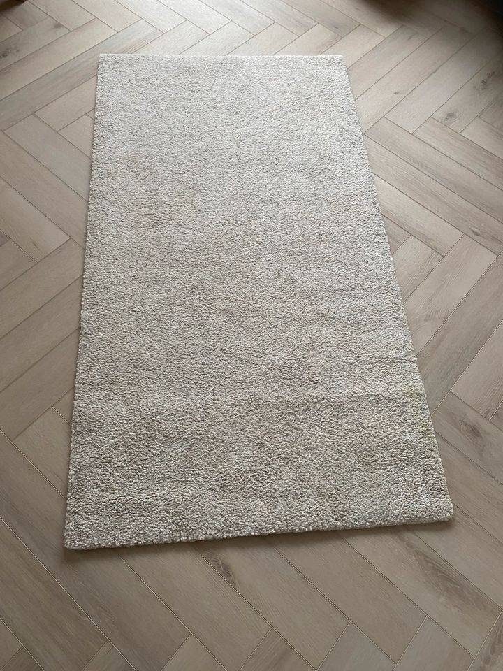 IKEA Teppich STOENSE 80x150cm cremefarben in Tiefenort