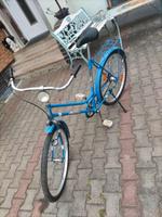 Blaues DDR Damenfahrrad, Fahrrad, DDR, IFA Sachsen-Anhalt - Zickeritz Vorschau