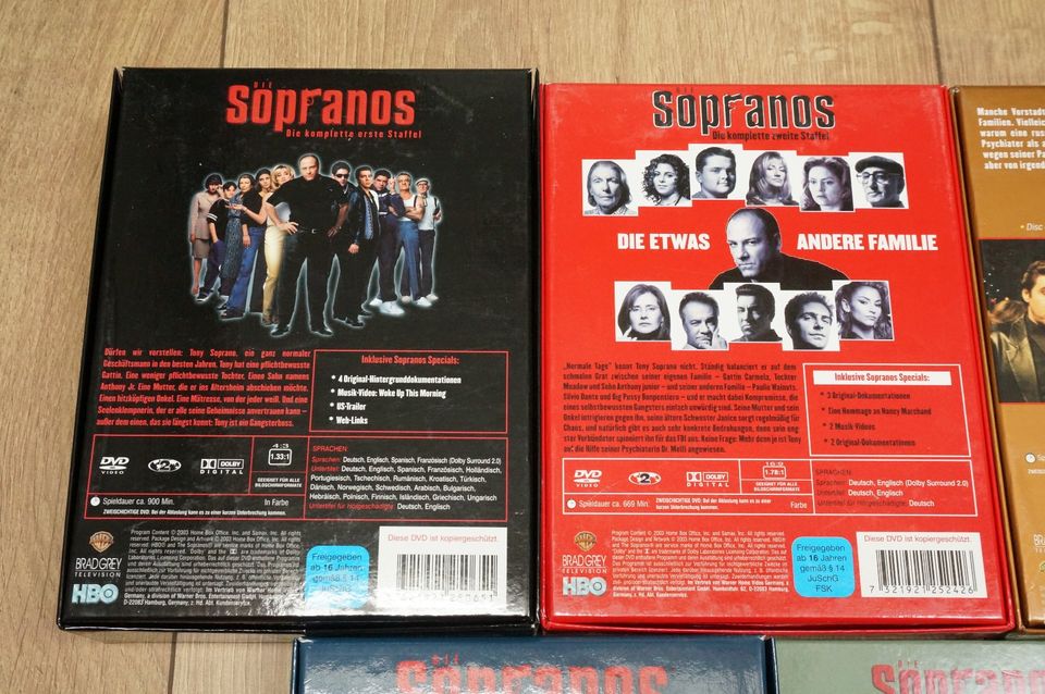 The Sopranos komplette Serie auf DVD Staffel 1-6 in Norderstedt