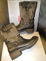STIEFEL* Boots*Bikerboots*echt Leder*Nieten*39*wie Ash*NEU Rheinland-Pfalz - Gusterath Vorschau