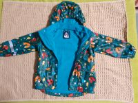 Regenjacke gefüttert Gr. 104-110 Frugi dunkelgrün Waldtiere Leipzig - Probstheida Vorschau