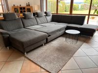 Couch Wohnlandschaft - 2 Jahre alt - Stoff grau / braun Saarland - Weiskirchen Vorschau