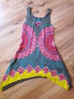 DESIGUAL "Mossy" Shirt/Tanktop, Gr.S, oliv & bunt, GRATIS Versand Kreis Pinneberg - Quickborn Vorschau