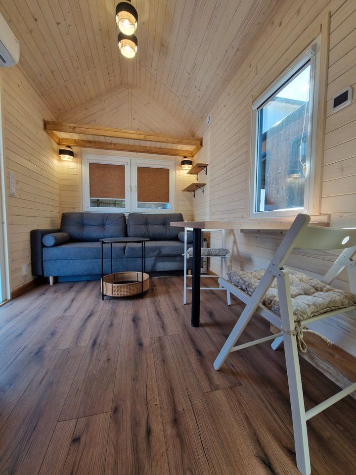 Tiny House Marie | 6.60m | BESTSELLER! | Wärmepumpe, Klima u. Fußbodenheizung! | Winterfest | Schlüsselfertig | Mobilheim | Mobilhaus | Gartenhaus in Bad Grönenbach