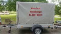 Plamenanhänger 1.300kg GG 2,5m x 1,3m x 1,4 od. 1,6m mieten leihe Dortmund - Mitte Vorschau