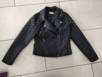 KidsOnly schicke Kunstlederjacke Bikerjacke Mädchen 146 Nieten Bayern - Mintraching Vorschau