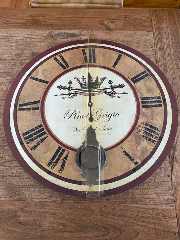 Große Wanduhr Pendeluhr Uhr Pinot Grigio 59 cm Durchmesser neu in Köln
