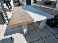 Tisch für aussen Massiv Eiche /Beton Aussentisch Nordrhein-Westfalen - Heinsberg Vorschau