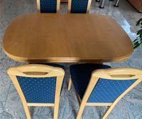 Esszimmer Tisch mit 4 Stühlen ausziehbar Bayern - Reuth Vorschau