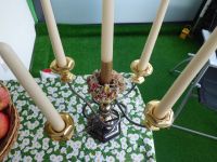 5-armiger Kerzenhalter / Kerzenständer aus Metall 23 cm hoch Wandsbek - Gartenstadt Vorschau