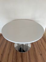 Thonet S1047 Tisch Auszieh Esstisch rund weiß ausziehbar Chrom Bayern - Augsburg Vorschau