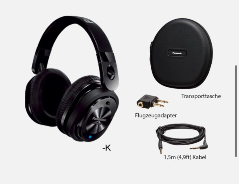 Panasonic RP-HC800 Over-Ear-Kopfhörer Noise cancelling in Vögelsen