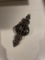 DEPOT Ornament / Baumanhänger mit Perlen / Antik-Rauchglas grau Dortmund - Mengede Vorschau