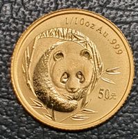 China Goldpanda 50 Yuan 2003 - 1/10 Unze Goldmünze Berlin - Charlottenburg Vorschau