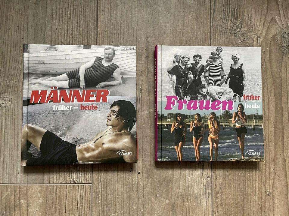 Bücher Frauen Männer  früher-heute/ Geschenk in Alsheim