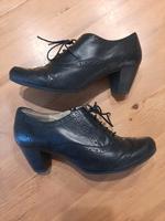 Halbschuhe mit Absatz von Caprice aus schwarzem Leder Gr. 39 Hessen - Reinheim Vorschau