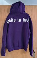 Kleidermafia Made in Hell Pullover Hoodie Größe L lila Bayern - Aichach Vorschau