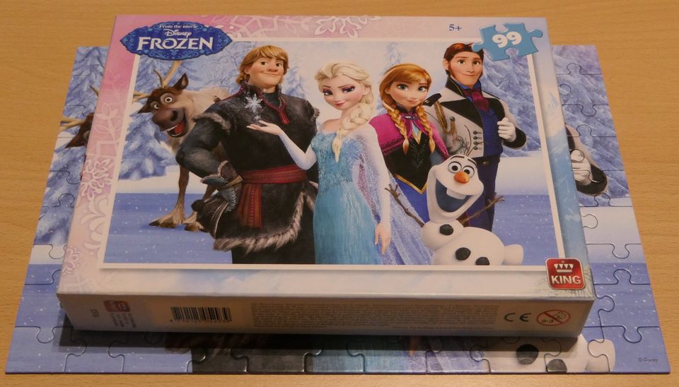 King Puzzle 99 Teile „Disney Frozen“ in Stuttgart