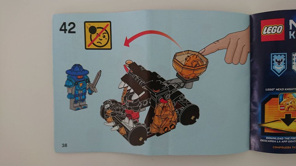 LEGO ® Nexo Knights 70311 Chaos Katapult vollst. inkl. Anleitung in Seevetal