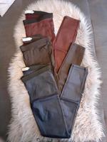 Skinny Kunstlederhose Lederhose Jeans Hose Glanzhose Rot Blau Bayern - Wunsiedel Vorschau