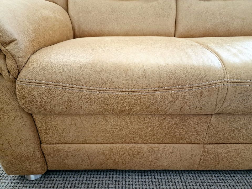 0 % FINANZIERUNG NEU - PLANBARE Couch Eckcouch Sofa Wohnlandschaft Schlaffunktion Stauraum Sessel Hocker Canape in Pampow