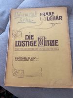 Klaviernoten Die lustige Witwe - Franz Lehar Baden-Württemberg - Sindelfingen Vorschau