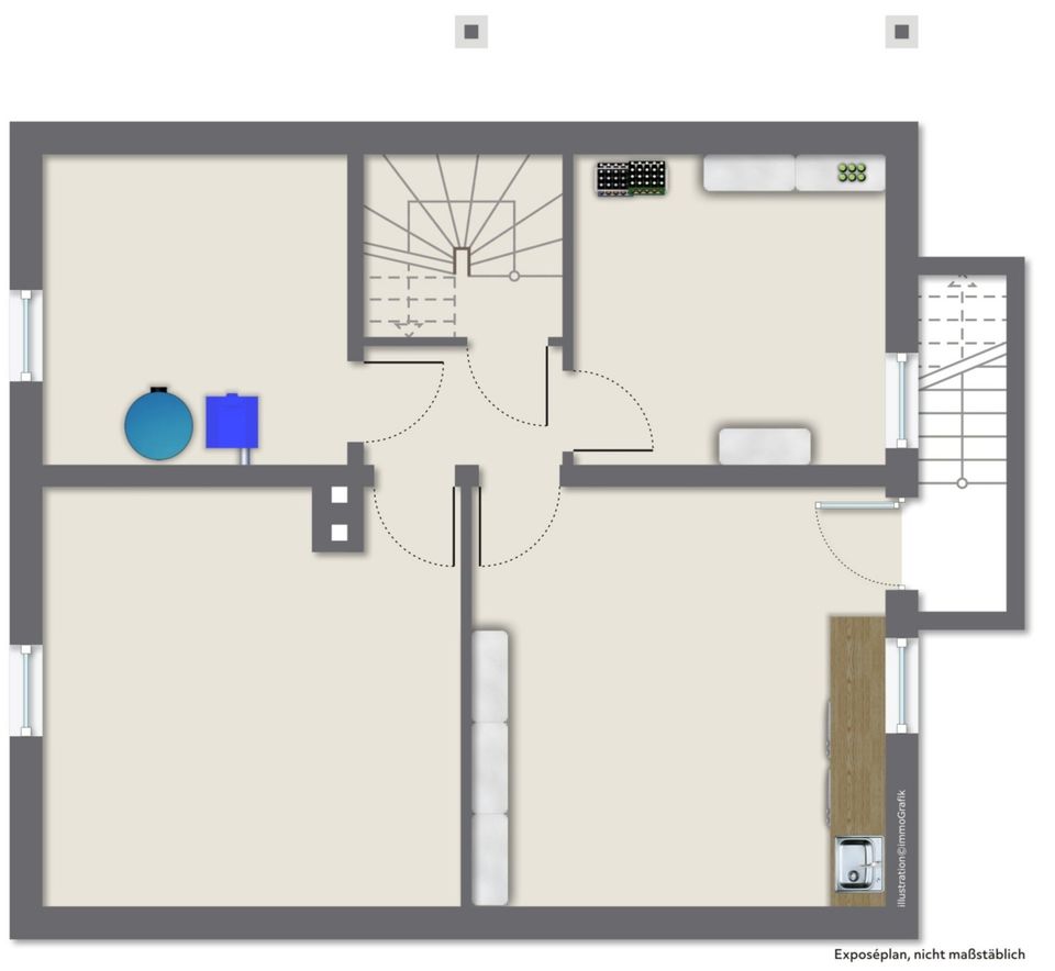 Zwei auf einen Streich! Einfamilienhaus mit Einliegerwohnung im Zentrum von Oerlinghausen in Oerlinghausen