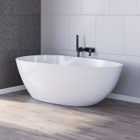 Dolvhin® Badewanne freistehend aus Mineralguss | 185 x 85 x 58 cm Bielefeld - Sennestadt Vorschau