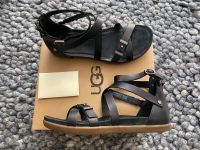 Damen Sandale Ugg Cherie Leder Schwarz 38 8 Saarland - St. Ingbert Vorschau