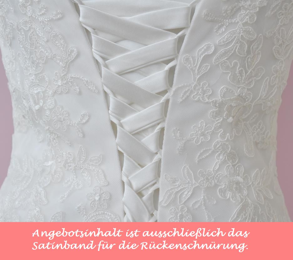 ❤️❤️ Brautkleid zu eng? ❤️❤️  SCHNÜRUNG statt Reißverschluss ❤️❤️ in Trebbin