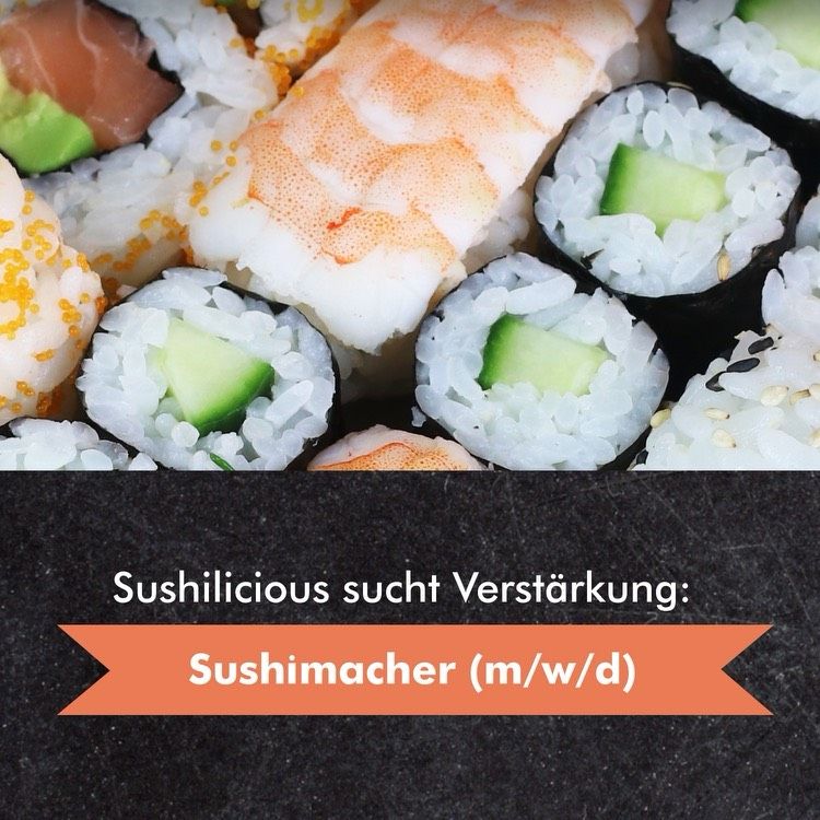 Sushilicious sucht Verstärkung (m/w/d) Minijob/Werkstudent in Rostock