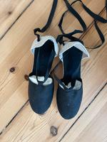 Espadrilles Keilabsatz schwarz Berlin - Charlottenburg Vorschau