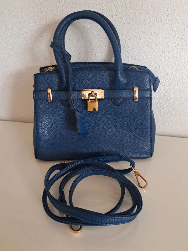 Tasche - Umhängetasche - Handtasche - royal blau - in Kümmersbruck