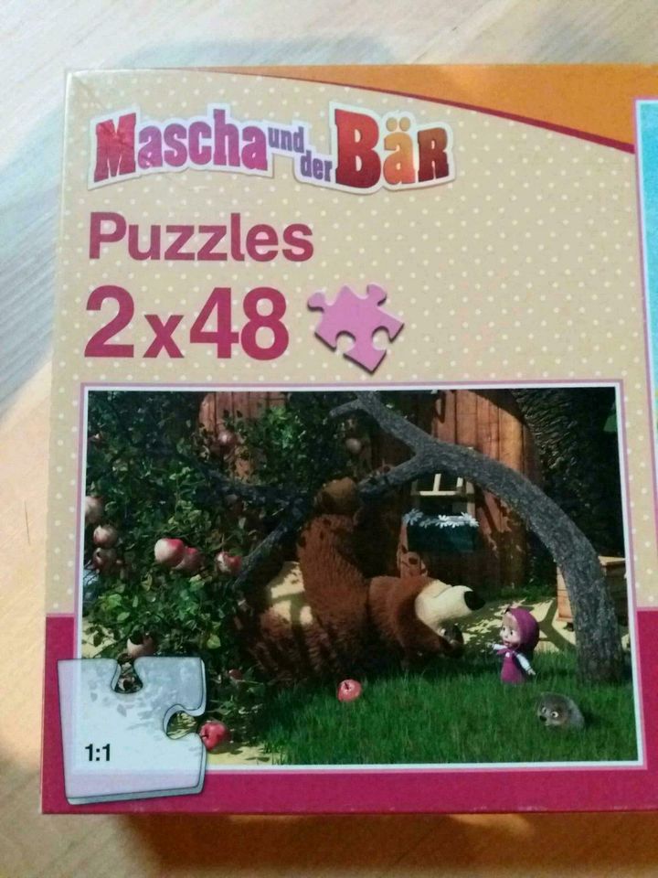 Puzzle Mascha und der Bär top Zustand in Teuchern