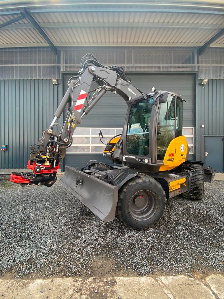 Demomaschine Mecalac Mobilbagger/Radbagger 11MWR (B160) kaufen in Stadthagen