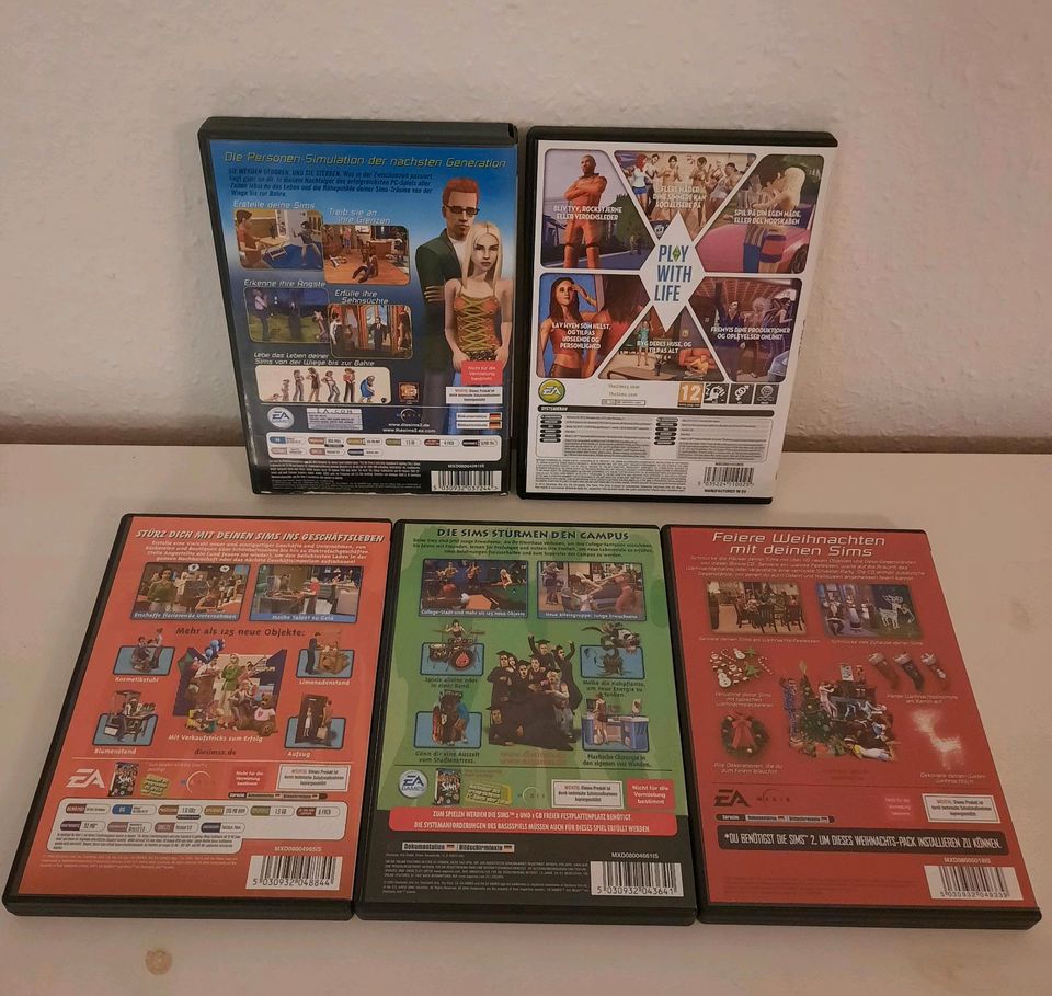 PC Games Sims 2 / Sims 3 + Add ons Erweiterungspacks in Leverkusen