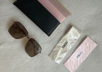 Fendi Sonnenbrille Glasses braun gold Case Brille sunnies Neuhausen-Nymphenburg - Neuhausen Vorschau