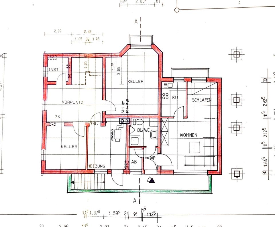 Einzigartiges Haus zentral in Weil: 2 Garagen, separate Wohnung, Ausbaureserve! in Weil am Rhein