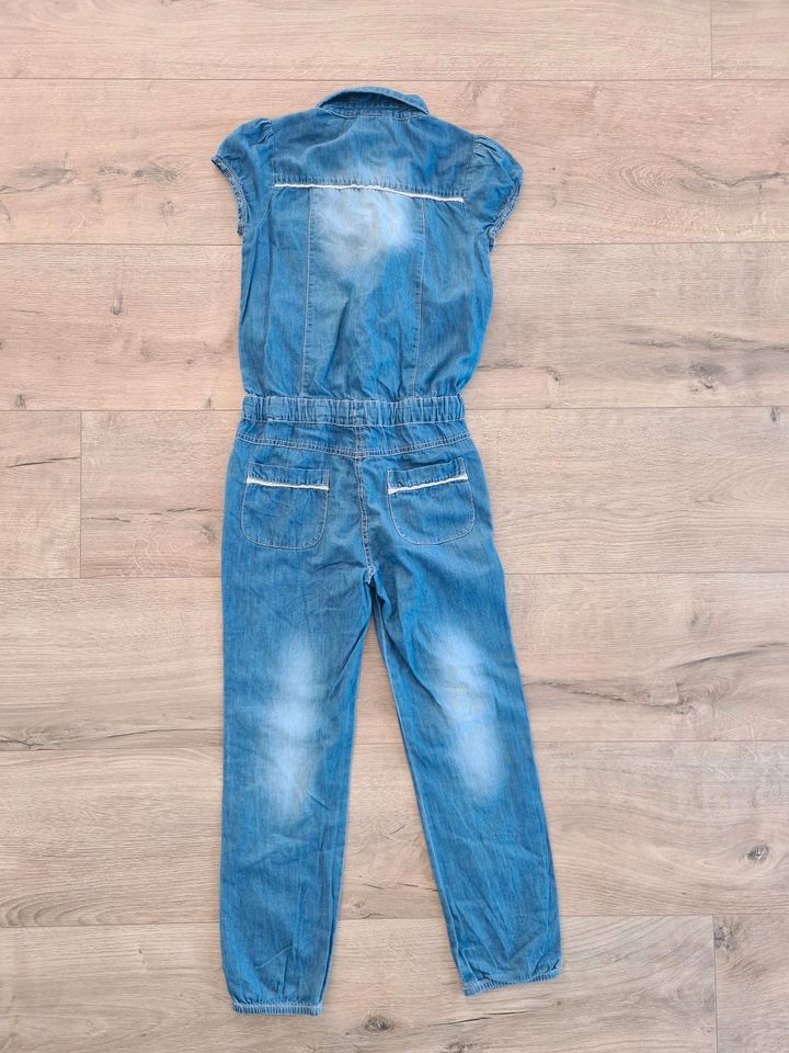 Overall Jeans Gr. 128 topolino blau Mädchen Sommer in Paderborn