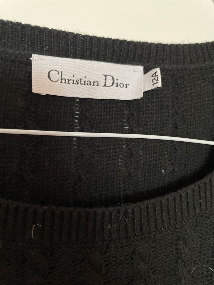 Dior 10-12Jahre schwarz wie neu! Angora/Wolle Shirt in Esslingen