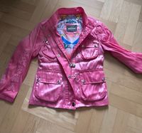 DesignerJacke Biker Italy Brema neu Gr 6 Jahre 116/122 Hessen - Bad Soden am Taunus Vorschau