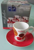 4 Espressotassen Coffee Nova Flirt Ritzenhoff & Becker Nordrhein-Westfalen - Viersen Vorschau