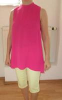 Longbluse ohne Arm in pink Gr. 36 Chemnitz - Hilbersdorf Vorschau